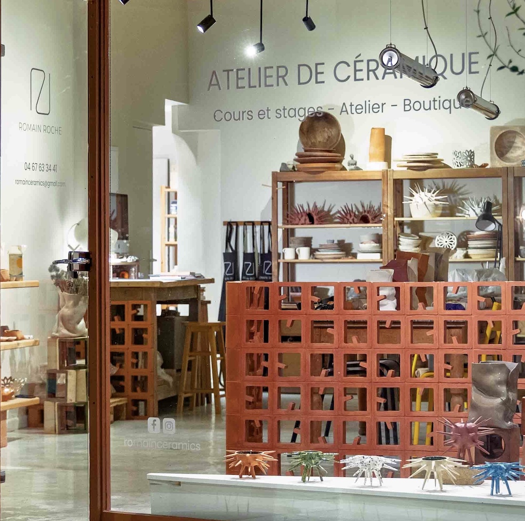 atelier romain roche céramique montpellier